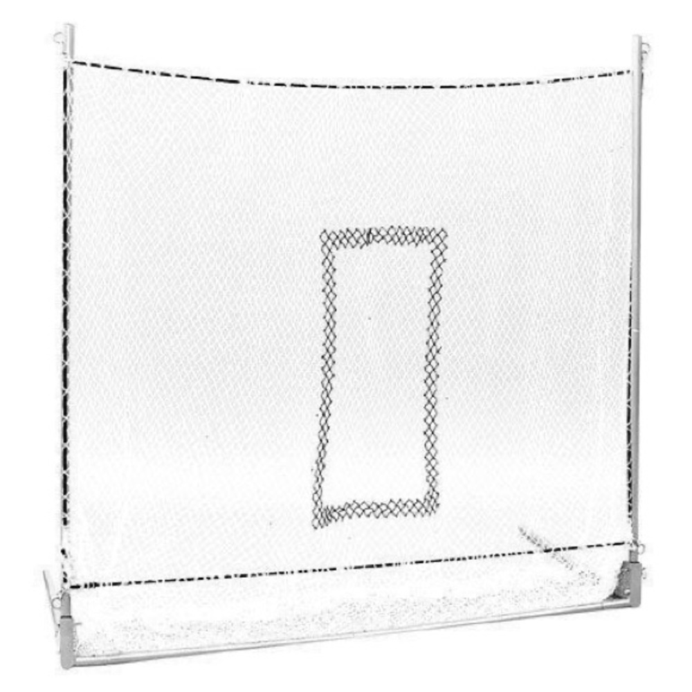Great backstop for hitting or pitching comes with carry bag. Never was used .